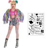 Harley Quinn Temporary Tattoos -  Face, Waist, & Leg Tats - Harley Quinn Costume / Cosplay -  Ready to Wear - Image 2
