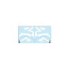 Ahsoka Face Markings Temporary Tattoos - Ready to Wear - 2 Sets - Skin Safe - Perfect Costume / Cosplay Accessory - Image 2