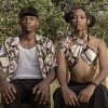 Cosplay Tats Wakanda Style His and Hers White Face Markings Temporary Tattoo - Perfect for Panther Costume/Halloween/Cosplay - Image 2