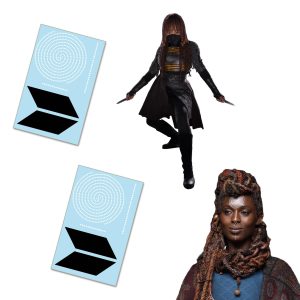 Cosplay Tats Acolyte Inspired Temporary Tattoo Pack - Complete Your Mae, Osha, or Mother Aniseya Halloween Costume / Cosplay